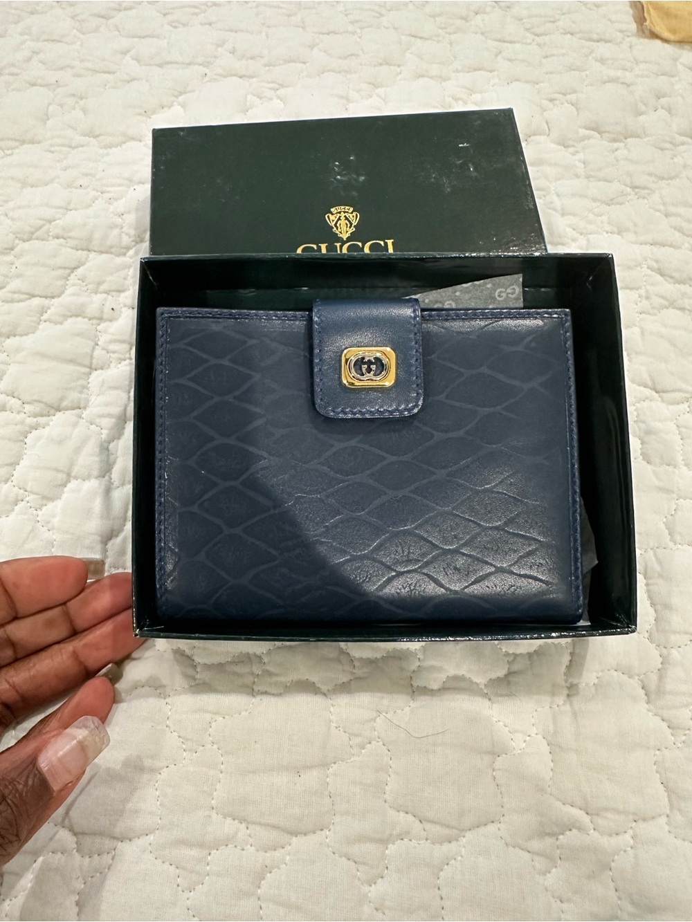 Gucci Black Box with Gold Logo